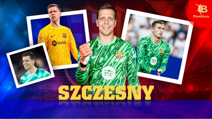 Szczesny vừa gia nhập Barca theo bản hợp đồng đến hết mùa giải 2024/25